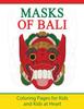 Книга Masks of Bali : Coloring Pages for Kids and Kids At Heart : 11