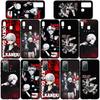 Чехол для телефона Samsung Galaxy S25 S24 S23 iPhone 16 15 Xiaomi Redmi Note 14 13 12 16E X 11 Pro Max 14C OPPO Moto Huawei Cartoon Tokyo Ghoul Cute Cover
