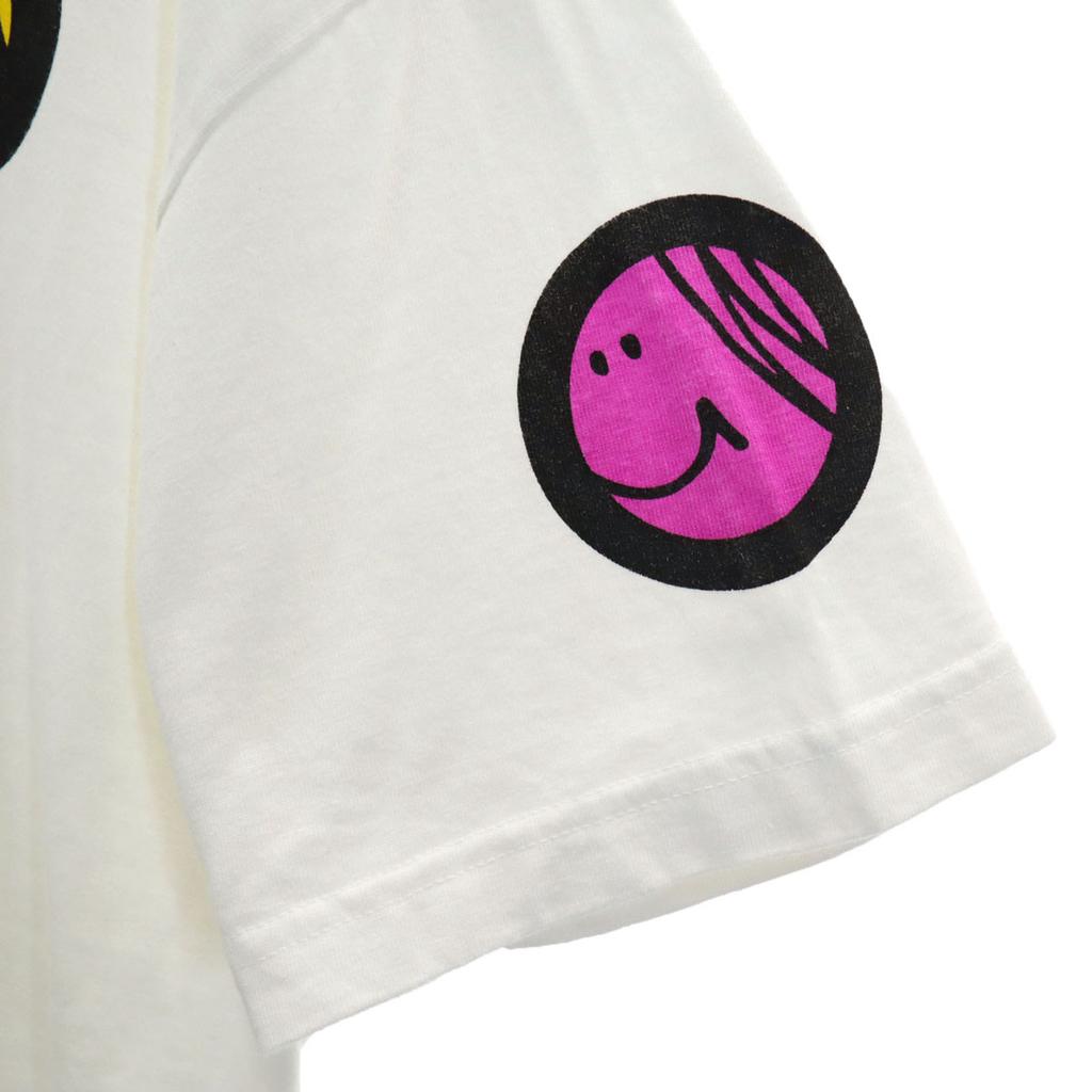 BEAMS T Palm Graphics Palm Graphics Collaboration Smile Print Short Sleeve T-shirt Men's Used