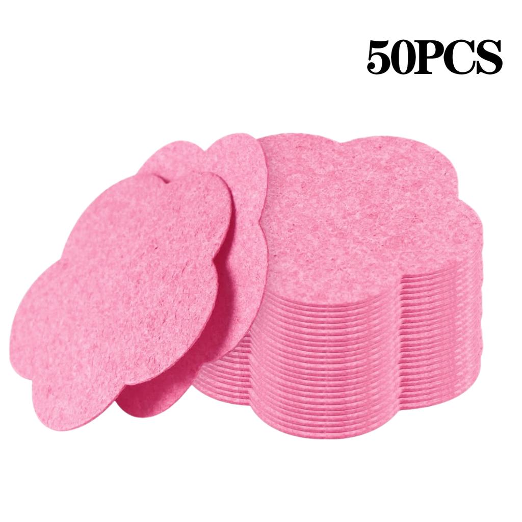 Compressed Wood Pulp Facial Sponges Flower Shape Exfoliating Face Cleanser Pads Soft Gentle for Daily Skin Care Makeup Remover