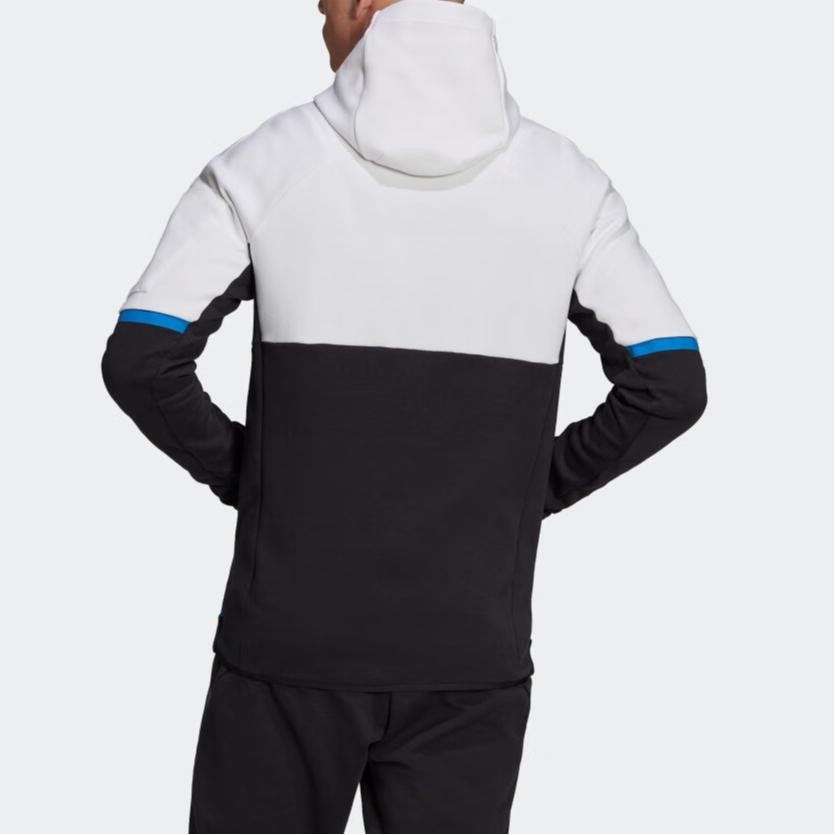 adidas Повседневная спортивная куртка с капюшоном, мужская верхняя одежда, многоцветная HC5490