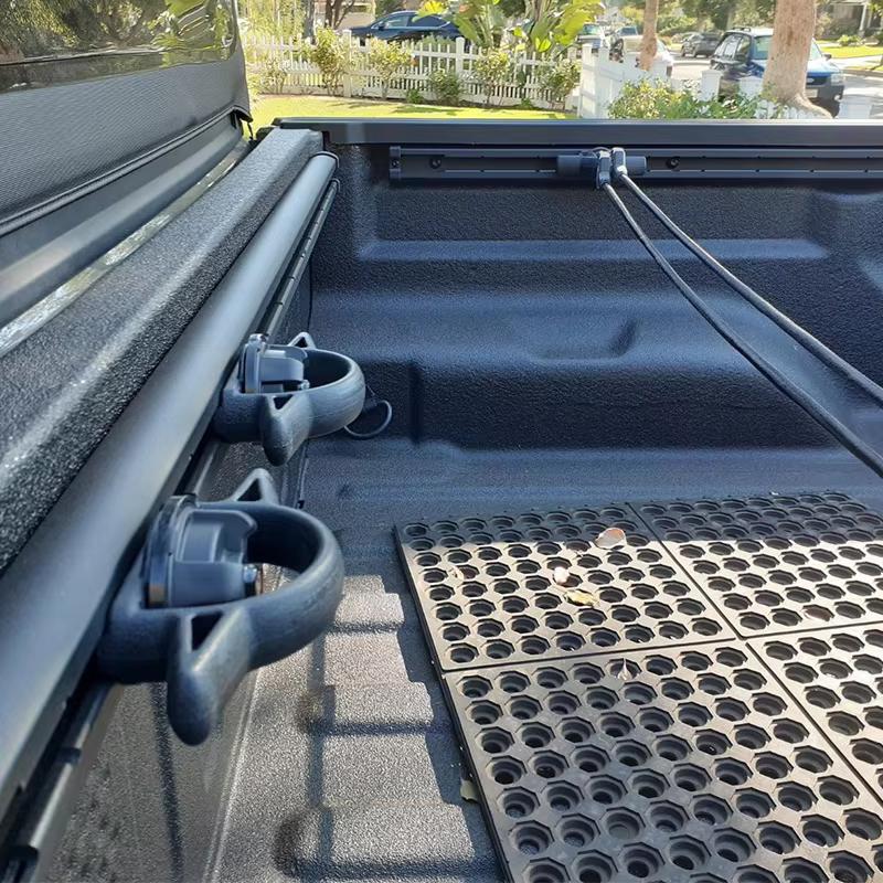 2 шт. Крепежные скобы для кузова, система направляющих для палубы, грузовые анкеры для Toyota Tacoma 2005-2025, Tundra 2007-2025, крючок для багажника, клипса PT278-35160