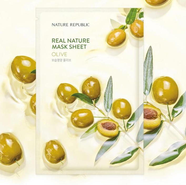 Nature Republic Тканевая маска Real Nature (10 листов)