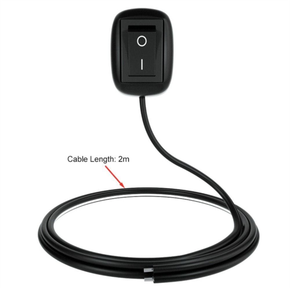 С кабелем 50/100/200 см тумблерный переключатель кулисный переключатель для противотуманных фар неоновые огни