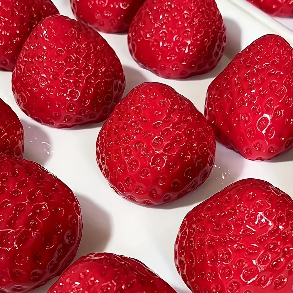 1 шт. Сквиши Большая Клубника Игрушка для Сжимания Детская Мягкая Игрушка для Сжимания Фрукты Поп Игрушки-Непоседы Развлечения для Вечеринок Игры Подарок на Хэллоуин Рождество
