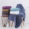 Stock-out Thickened Absorbent Large Bath Towels Foreign Trade Cross-border Gift Printed Logo Plain Weave Beach Use