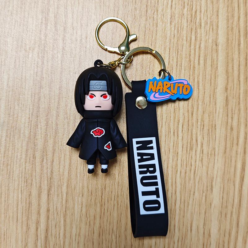 Брелок с персонажем Наруто: Наруто, Хината, Какаши, Саске, Джирайя Кукла-подвеска Брелок