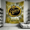 IF Elfsborg Wall Hanging Printed Fabric Blanket Decorative Tapestries for Bedroom Living Room Home Decor