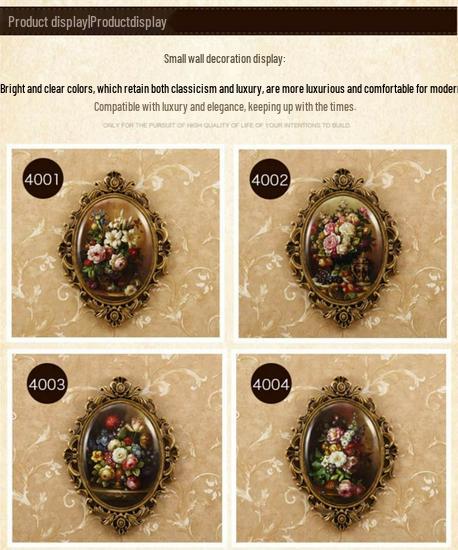 Европейский настенный подвесной орнамент из смолы