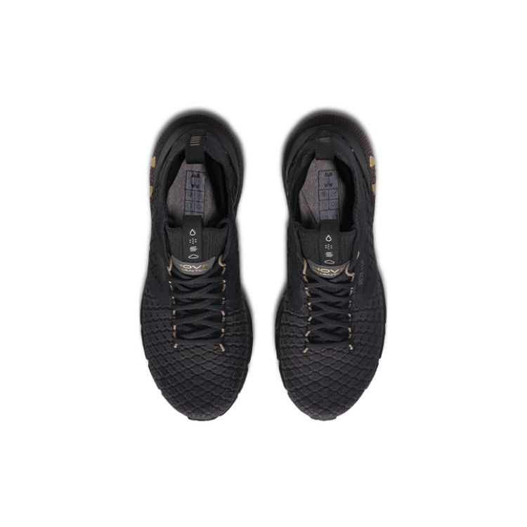 Under Armour HOVR Phantom 2 Comfortable Fabric Low-Top Casual Running Shoes Women Sneaker Black 3027026-500