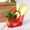 Пластиковая полая корзина Простая корзина для ванной Новая корзина для хранения