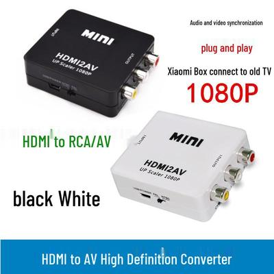 Мини HDMI к AV HD Адаптер - Конвертер HDMI2AV RCA
