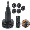 Инструмент для шлифовки ступицы колеса автомобиля Пневматический шлифовальный диск Удаление ржавчины Полировка тормозного диска Головка оси Ремонт стального кольца Инструмент