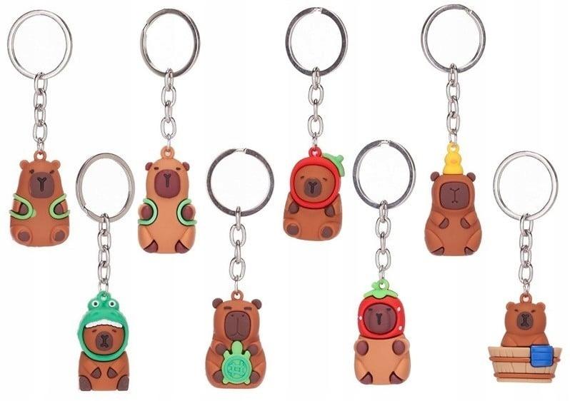 FIGURINE KEYRING CAPYBARA KEYRING Capybara