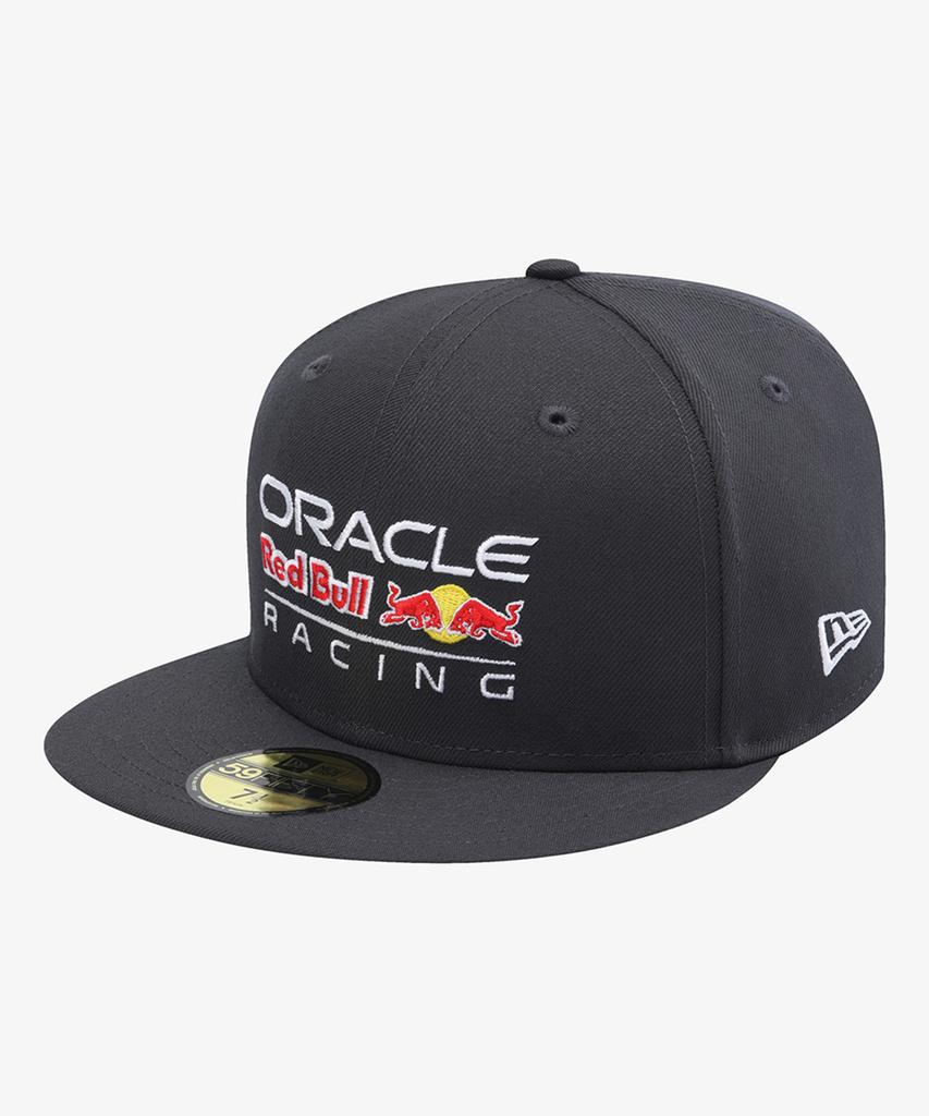 New Era Базовая приталенная кепка Oracle Red Bull Racing Темно-графитовая