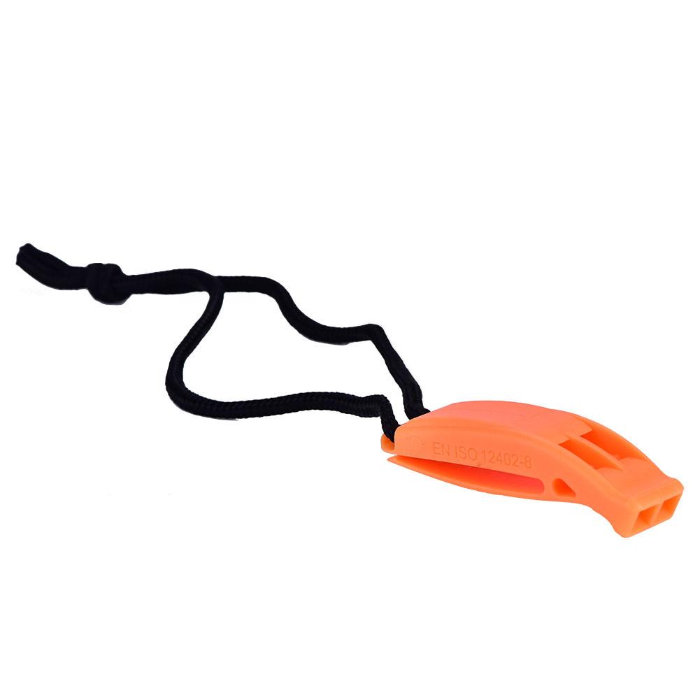 Loud Survival Safety Emergency Rescue Whistle for Diving Hiking Camping(Orange)