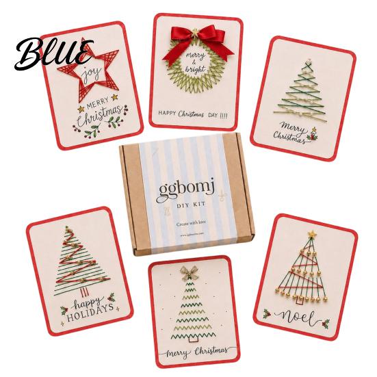 Набор для вышивки крестом «С Рождеством» DIY, Набор для вышивания greeting art для начинающих с дизайном елки, Праздничный набор для начинающих
