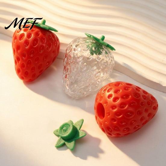 Fruit Squeeze Toy Strawberry Grape Stress Relief Toy, Realistic Sensory Anxiety Relieving Office Desk for Kids Adults