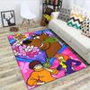 1Pc Scooby Print Rug - home decoration Carpet For Living Room Bedroom Flooring Computer Chair Area Rug