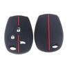 1Pcs Silicone Car Key Case Remote Car Key Cover Car Key Protector 2/3 Buttons Key Fob Cover Keys Accessories
