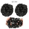 Synthetic Women Fashion Curly Messy Chignon Hair Bun Hair Accessories Elastic Fiber Hairpiece Chignon For Wedding Party  Daily Use