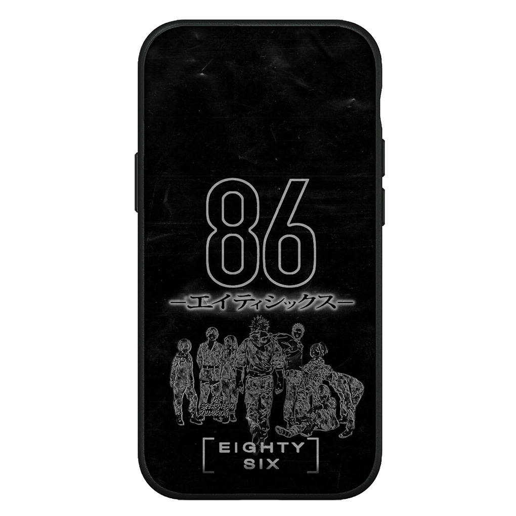 Чехол для iPhone 16 15 Xiaomi Redmi Note 14 13 12 11 Pro Max X 8 9 16e Samsung Galaxy S25 S24 S23 Moto G54 OPPO Huawei 86 Eighty Six аниме-чехол для телефона
