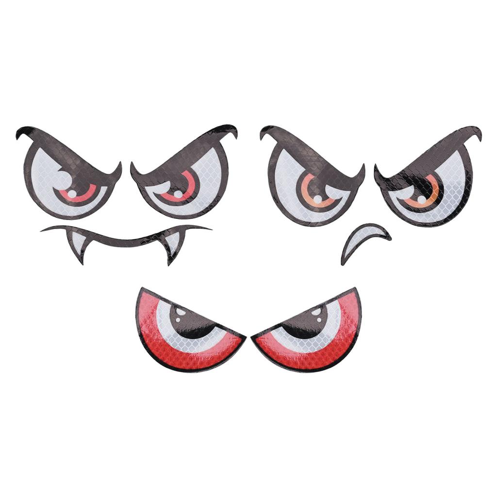 Cartoon Eye Paster Electric Lawn Mower Patch Garden Use Household Chores Vibrant Appearance For Robotic Devices