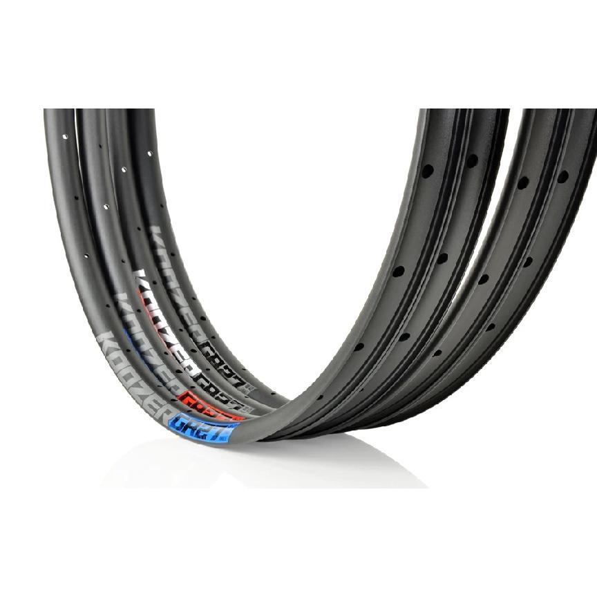 2 шт. Обод для горного велосипеда Koozer GR27 4D Smart Drilling Gravel MTB 27.5 29” 700c Tubeless Ready 28 32 отверстия Внутренний 27 мм Части колеса велосипеда