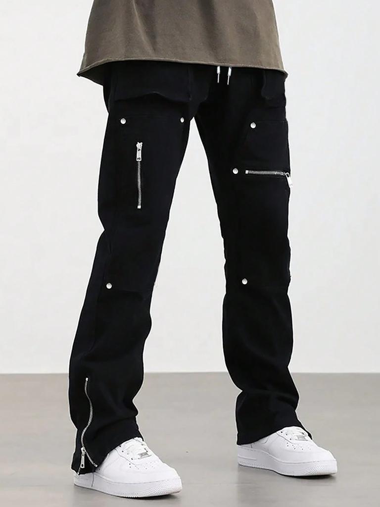 Европейская модная одежда Мужские брюки Повседневные спортивные брюки на шнурке Летние пляжные свободные брюки