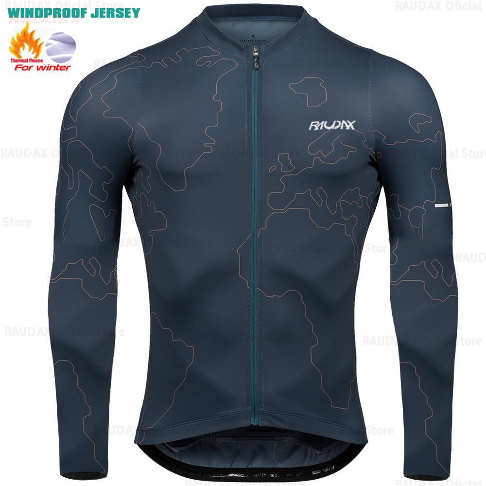 2026 Winter Velvet Warm Cycling Suit Set Thermal Fleece Clothing Sets Top Cycling Jersey Sport Bike MTB Riding Clothing Warm Jackets for Man