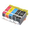 Compatible Cartridge - CANON - PGI-520-CLI-521 - Multi-colors - Pack of 5
