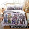 3D-принт аниме Легенда о Vox Machina Комплект постельного белья односпальная кровать Twin Full Queen King Size Комплект постельного белья для детей в возрасте 18 лет