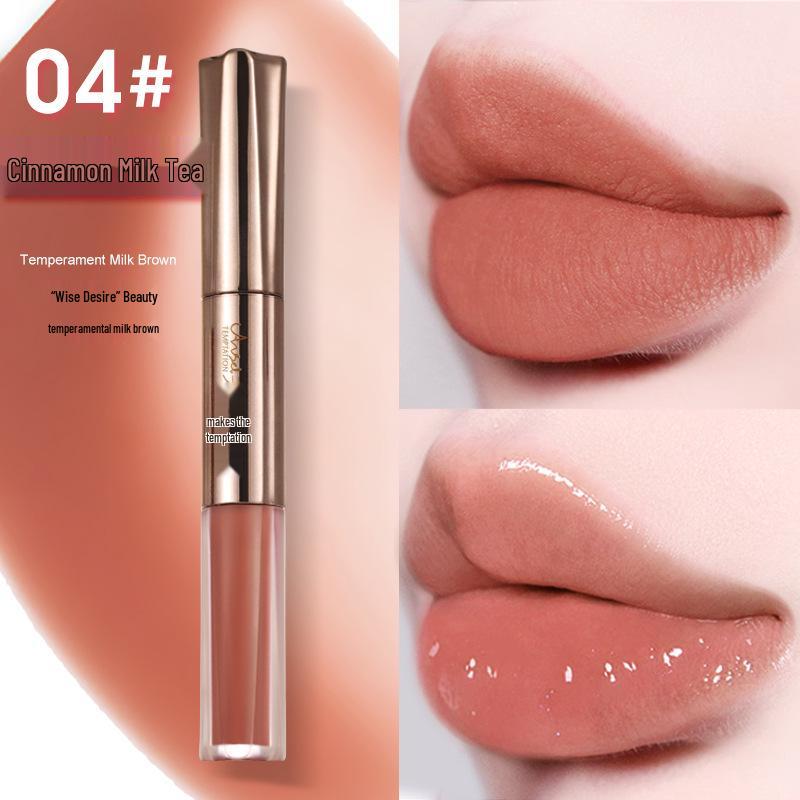 Набор блесков для губ «Искушение ангела»: Матовые бархатные, зеркально-блестящие и плампинг-помады с эффектом влажных губ