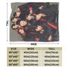 Kpop A-AteezS Blanket  Soft Comfortable Plush Bedding Throws For Girls Boys Outdoor Flannel Bedspread Bed Cover