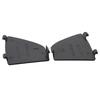 Bumper Grille Component Black Plastic Tow Hook Covers Designed For For MAZDA Series Three Years Sixteen Eighteen