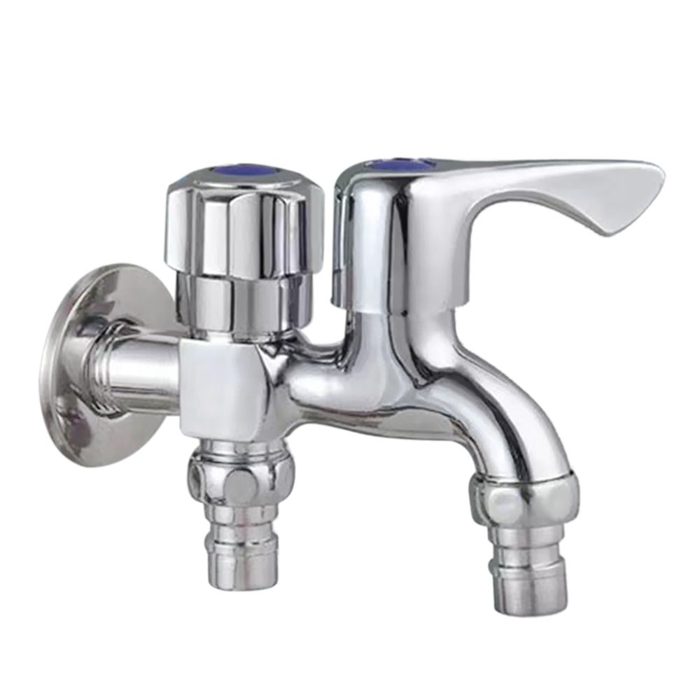 Двухпоточный смеситель для бассейна для швабры Один вход на два выхода Смеситель для стиральной машины Двухпоточный кран Кран с двумя выходами для воды