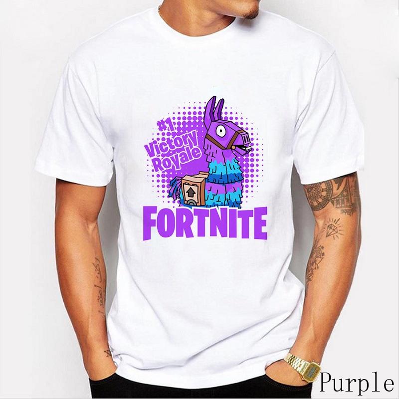 Fortnite Men Faddish Women Shirt Tshirt Leisure Short Sleeve Clothes Mens