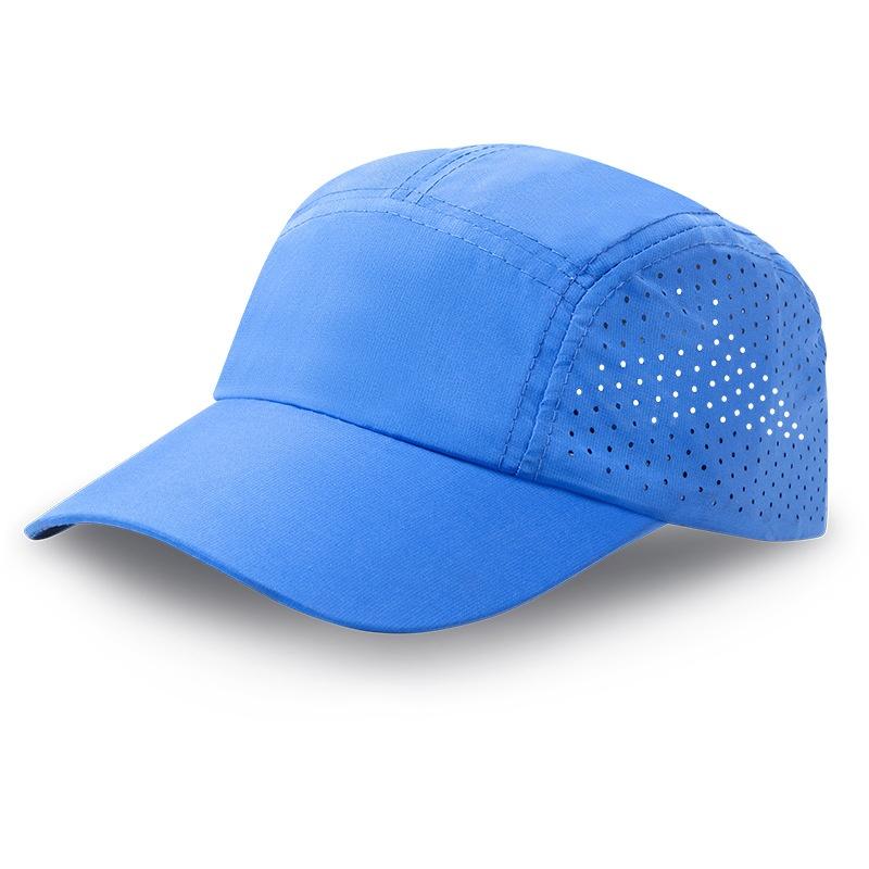Vintage Running Baseball Cap Perforated Quick-Dry Breathable Waterproof Sun Protection Summer Hat Puff Printing Unisex
