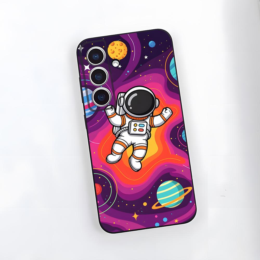 Hello Astronaut Phone Case For Samsung S26 S25 Plus S20 S20 Plus S22 Ultra S23 FE S21 Plus S21 Ultra Soft Cover