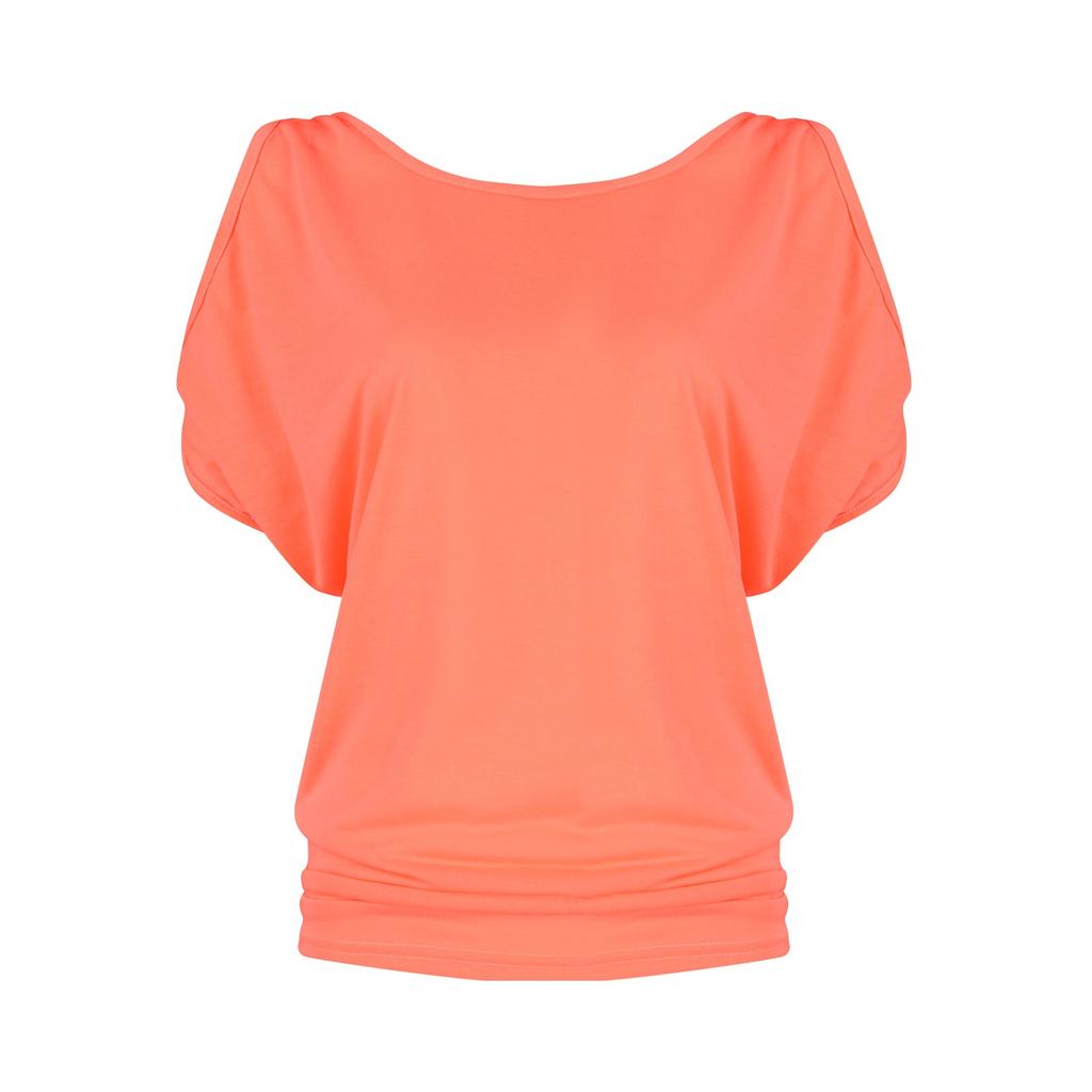 Женская мода, однотонный свободный повседневный топ без бретелек с круглым вырезом