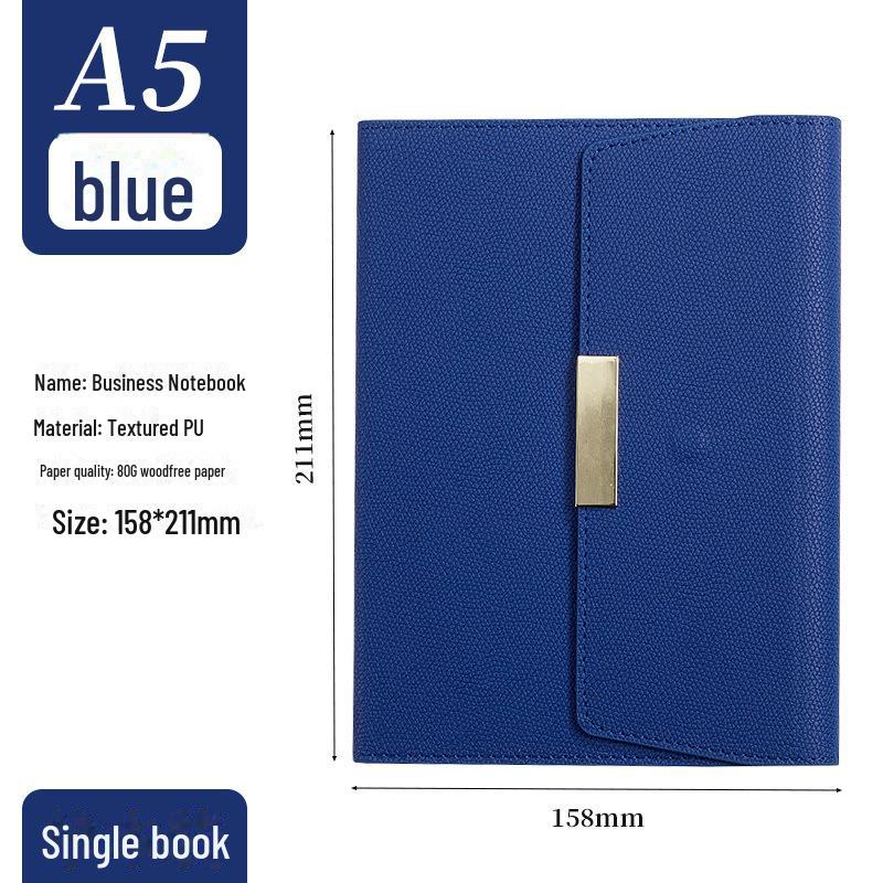 Подарочный набор из трехслойного блокнота формата А5 с индивидуальной гравировкой