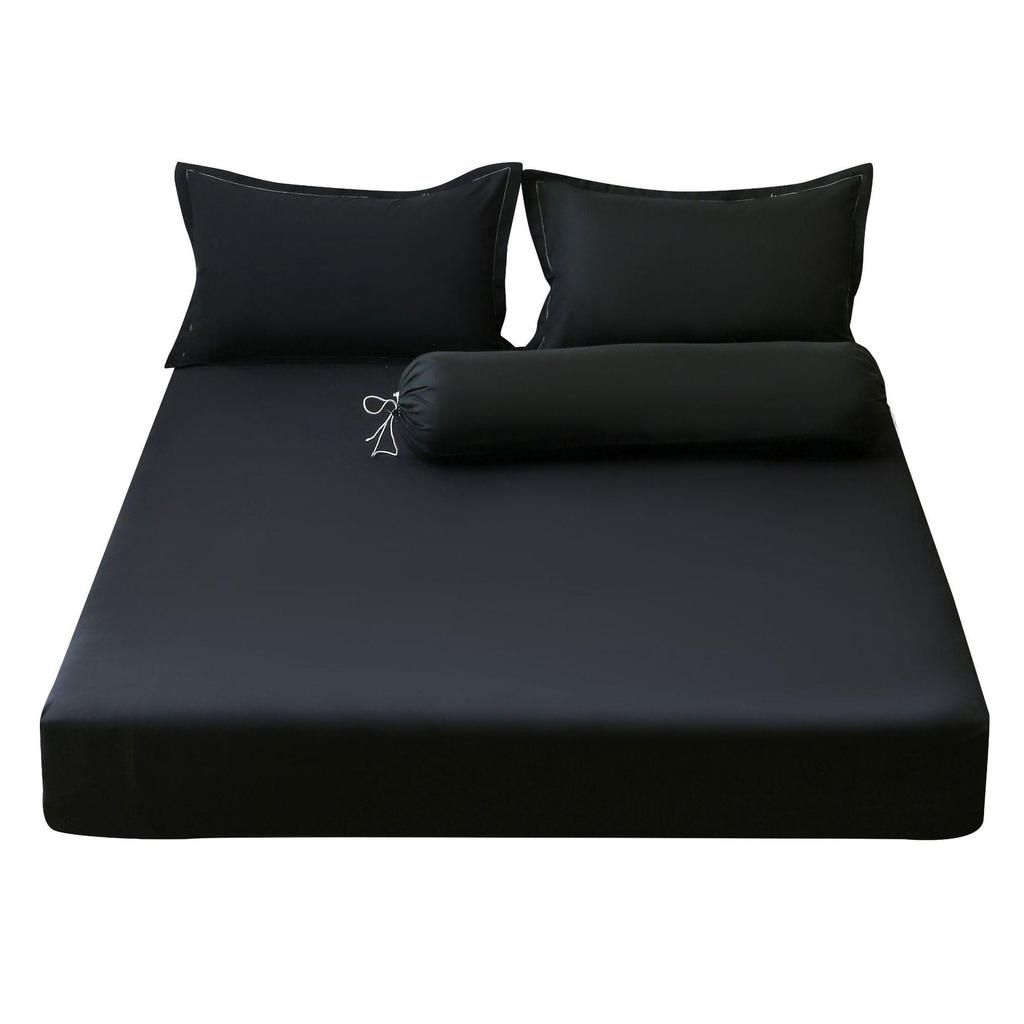 Юго-Восточная Азия однотонный двойной чехол для матраса и односпальная простыня комплект