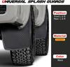 4 шт. Универсальные резиновые брызговики, Передние Задние брызговики для автомобиля внедорожника грузовика, 21x36см