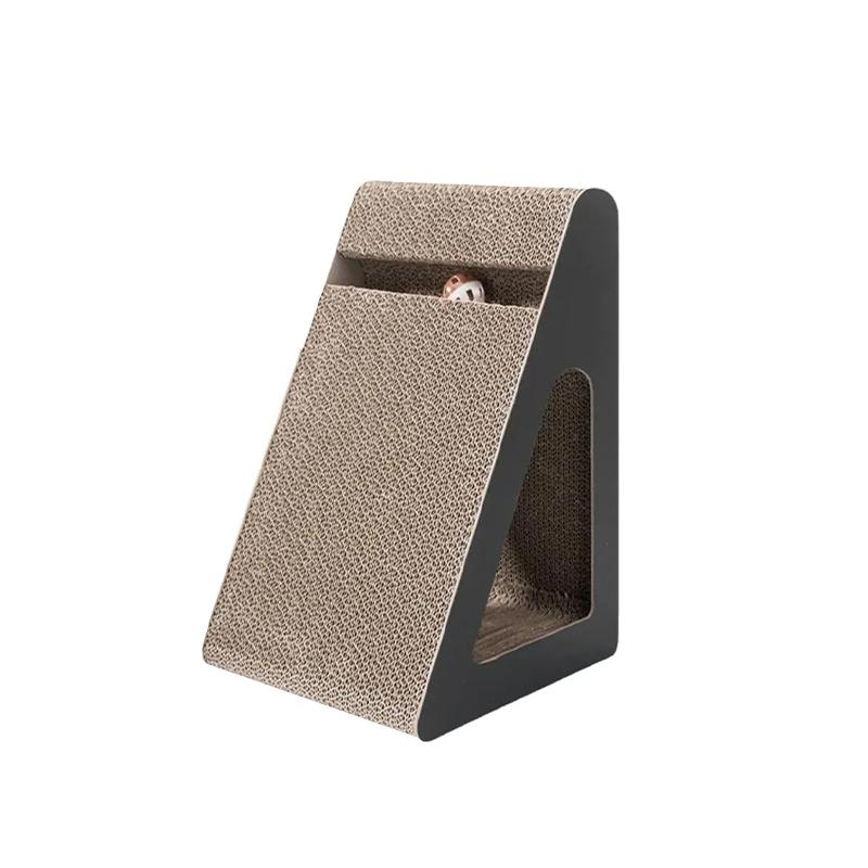Cat Scratching Cardboard Pet Cat Scratcher Board Wear-Resistant Cat Scratch Pad Claw Grinding Posts Interactive Vertical Cat