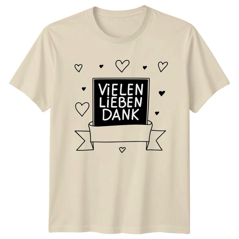 Vielen Lieben Dank TShirt GerUnisex Language Gratitude Gift For Him And Her