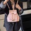 Маленький рюкзак женский новый мини ромбовидный рюкзак-цепочка ретро мода повседневный универсальный рюкзак тренд