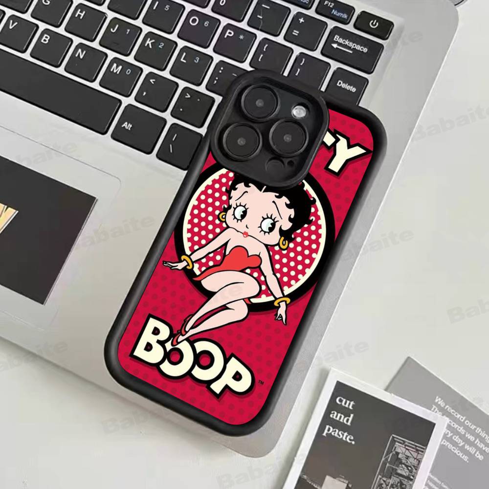 Sexy Girl B-Betty Boop Phone Case For IPhone 17 16 15 14 13 Pro Max Plus 12 11 Cover