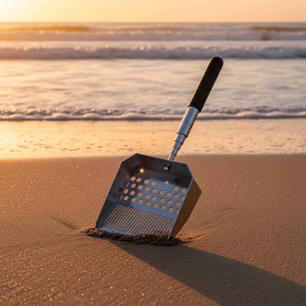 Beach Digging Stainless Steel Sifting 0.64 Mm Thick
