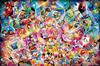 Epoch 1000-Piece Jigsaw Puzzle, Disney Puzzle Decoration Collage, Twinkle of Stars (50x75cm), 97-702s, Includes Glue, Spatula, and Score Ticket