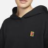 Nike Solid Color Logo Hoodie Women tops Black DC3580-010